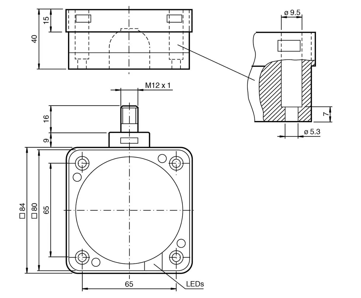 NCB50-FP-E2-P1-V1 125750 Pepperl+Fuchs