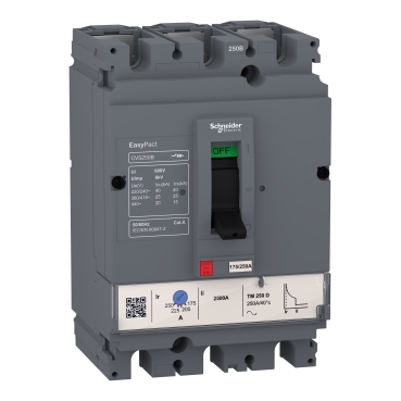 LV510301 Выключатель автоматический 100B 25kA 3P 25A EasyPact CVS Schneider Electric 