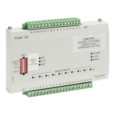 VAM12LSE Модуль точечных датчиков 10 датчиков дуги, 4 реле отключения Schneider Electric