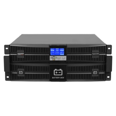 ИБП HIDEN EXPERT UDC92010S-RT, встроенные акб в корпусе (9А/ч х 16шт),10 kVA/10 kW (PF=1)