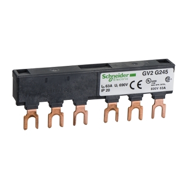 GV2G245 Комплект трехполюсных шин Schneider Electric