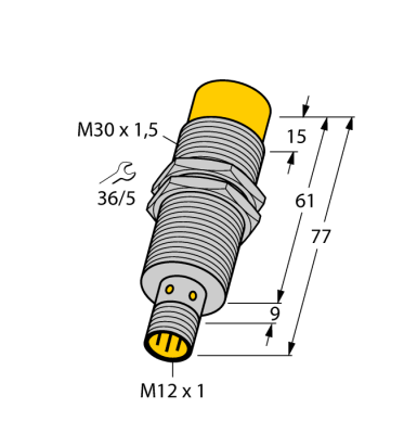 NI15-M30E-LiU-H1141 Датчик индуктивный Turck