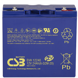 EVH12240 (x2) CSB Аккумулятор