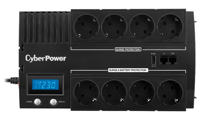 ИБП CyberPower BR 700E (0.7 кВА / 0.39 кВт) Line-Interactive