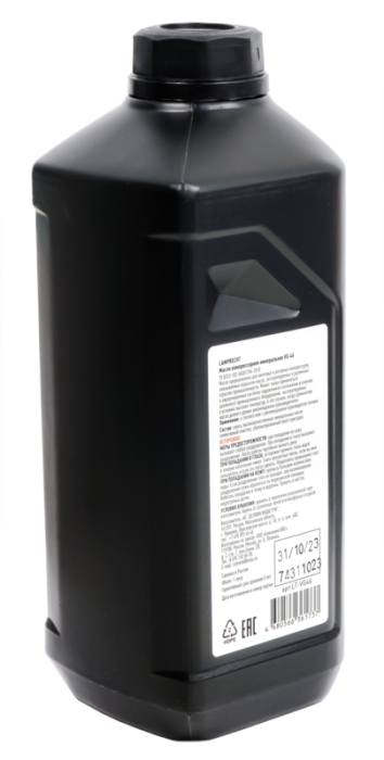 Масло компрессорное минеральное VG-46 1,0л LAMPRECHT LT-VG46