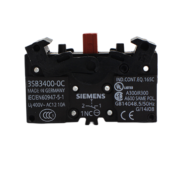 3SB3400-0C Контакт дополнительный Siemens
