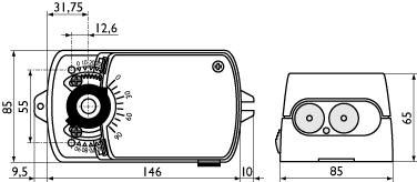 Электропривод AST 04N1.S (230 B)