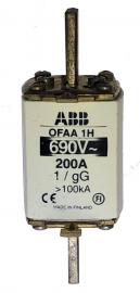 Предохранитель ABB OFAA1H 200A 690V gG