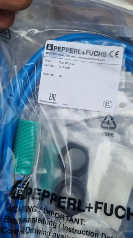Индуктивный датчик Inductive sensor NJ5-18GK-N