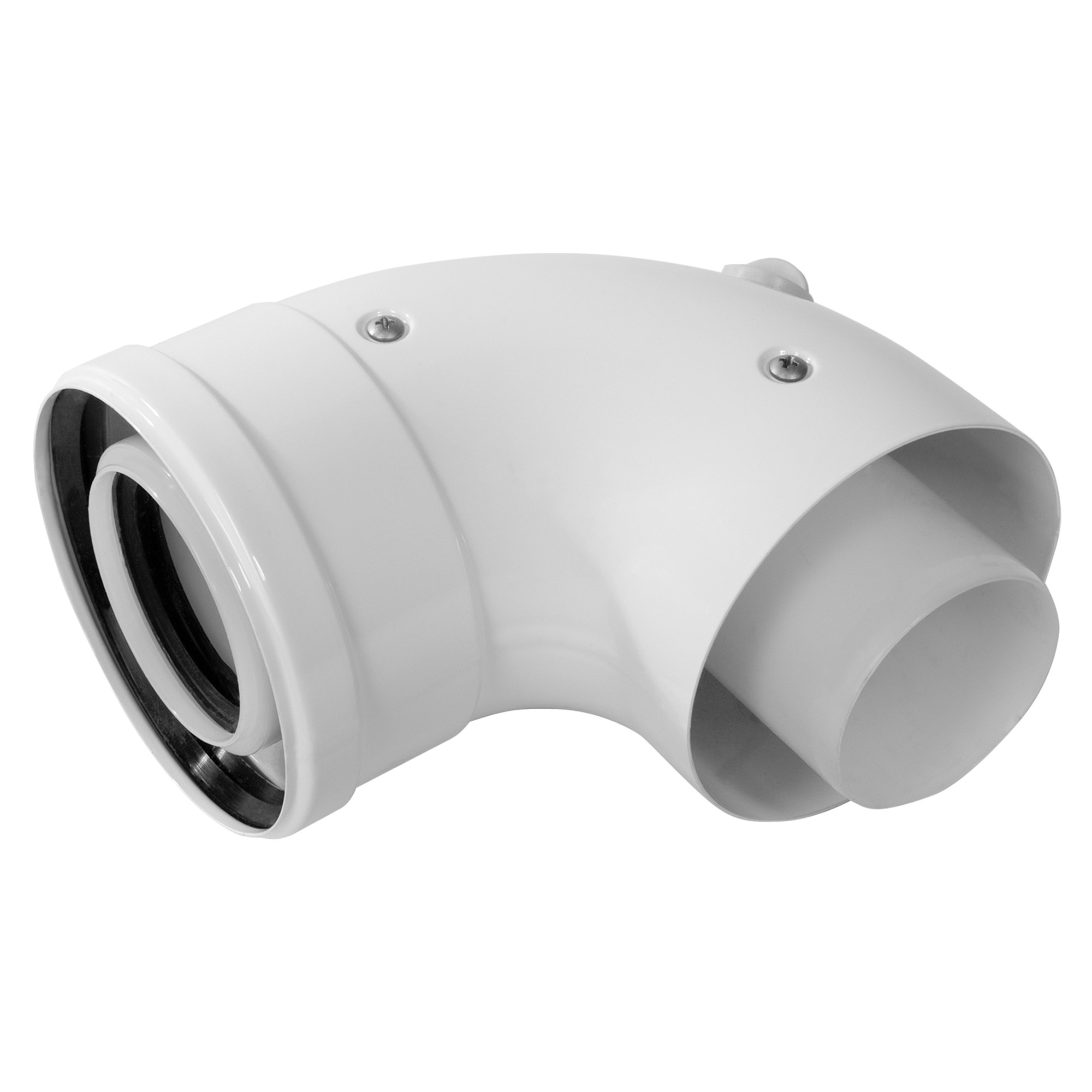 Комплект Royal Thermo: дымоход коаксиальный 80/125 универсальный, для конденсационных котлов