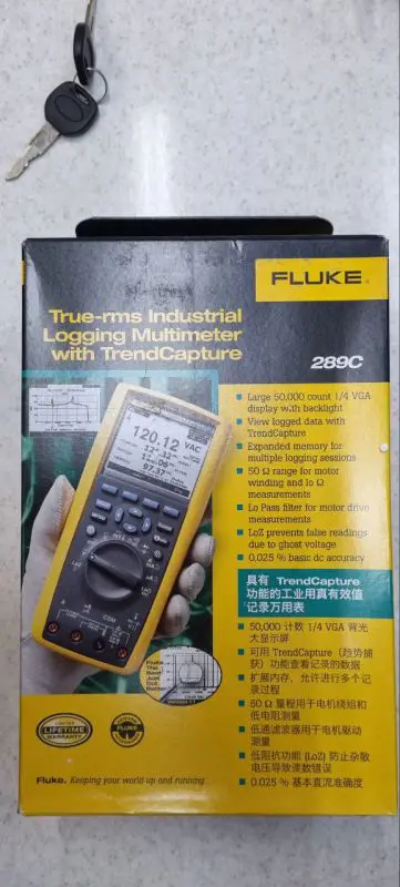 Цифровой мультиметр Fluke 289 True-RMS Data Logging Multimeter
