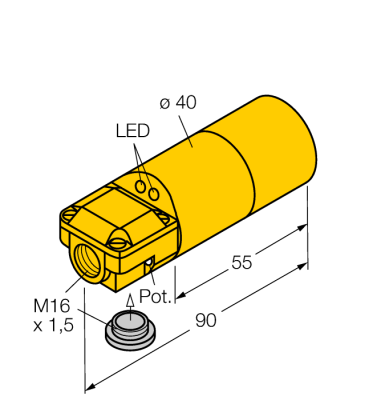 DNI30U-K40SR-AP4X2 Датчик индуктивный Turck