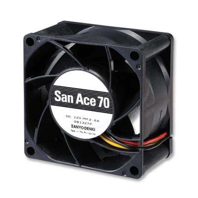 Осевой вентилятор 9GA0712P1G001 Sanyo Denki 70x70x38 серии San Ace 70
