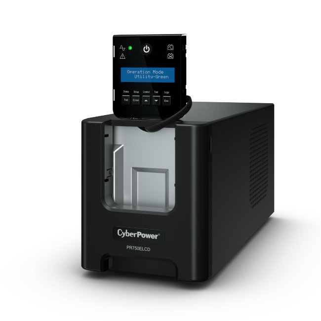 ИБП CyberPower PR750ELCD (0.75 кВА / 0.675 кВт) Line-Interactive