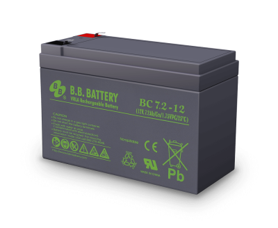 Аккумулятор BB Battery BC7.2-12 (12V / 7.2Ah)