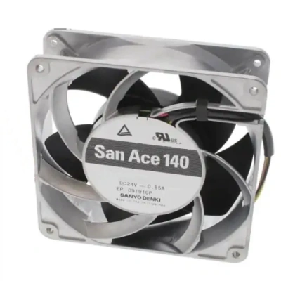 Осевой вентилятор 109P1424H101 Sanyo Denki 140x140x38 серии San Ace 140