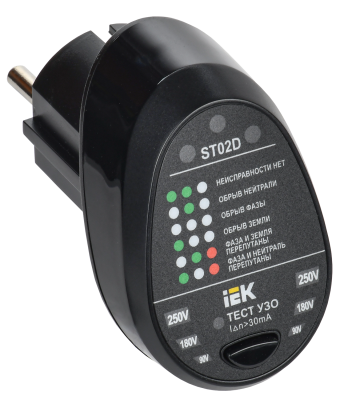 Тестер розеток ST02D ARMA2L 5