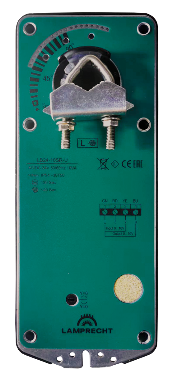 Электропривод с возвратной пружиной LB24-03SR-U