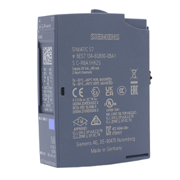 6ES7134-6GB00-0BA1 - SIMATIC ET 200SP, Модуль аналогового ввода AI 2X I 2-/4-WIRE ST, шт