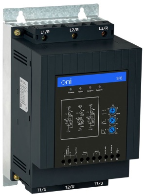 Устройство плавного пуска SFB 3Ф 380В 55кВт 110А Uупр 110-220В Modbus с защитами ONI
