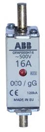 Предохранитель OFAF000H16 16A тип gG размер000, до 500В, шт