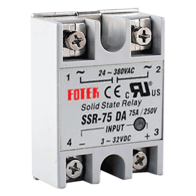 SSR-75DA Реле твердотельное Fotek