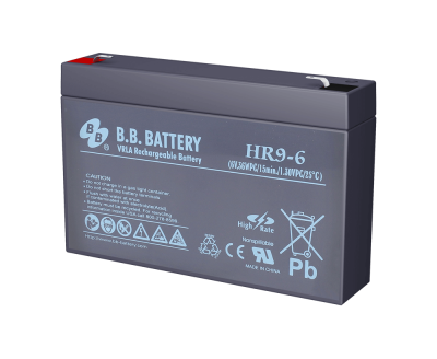 Аккумулятор BB Battery HR9-6 (6V / 8Ah)