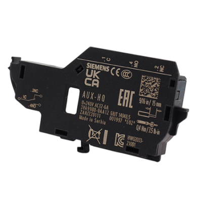 3VA9988-0AA12 Контакт дополнительный Siemens