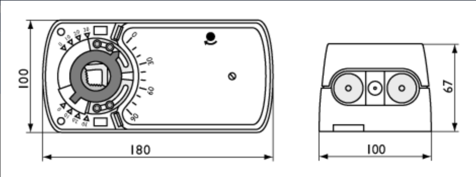 Электропривод AST 16N1.S (230 B)