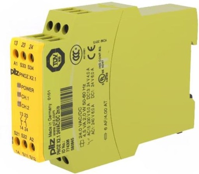 PNOZ X2.1 24VAC/DC 2N/O 774306 Реле безопасности Pilz