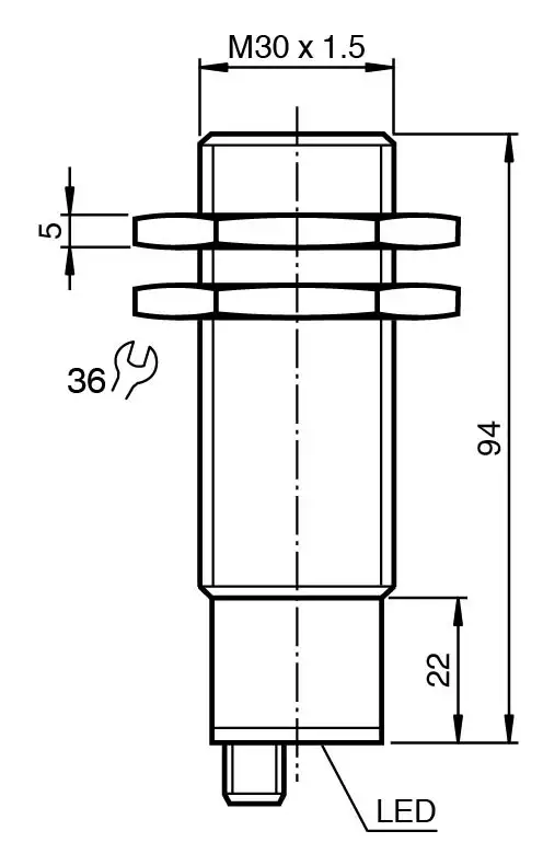 UB500-30GM-E5-V15 097967 Pepperl+Fuchs