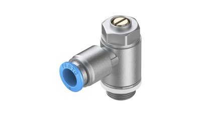 GRLA-1/4-QS-8-D Дроссель с обратным клапаном Festo