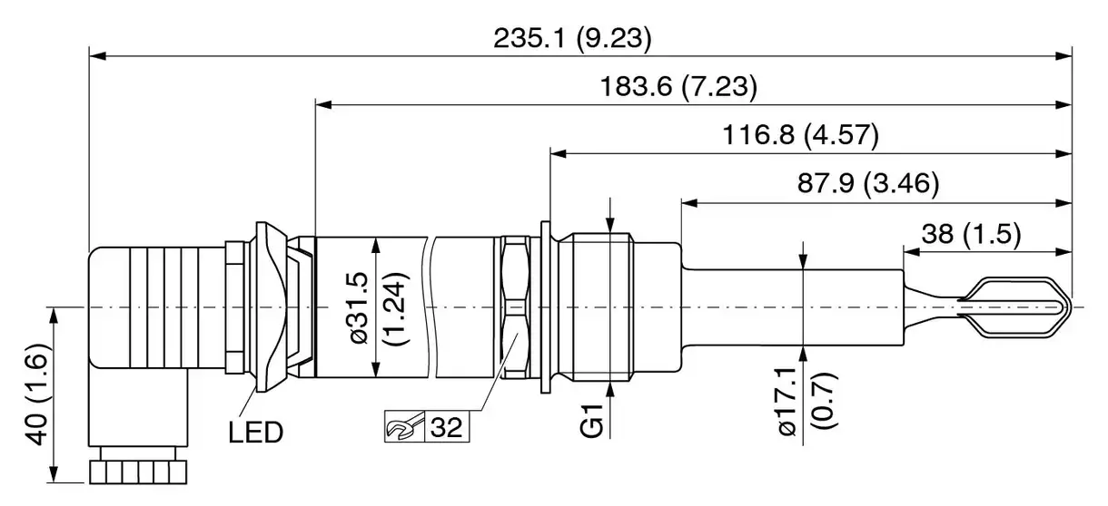 LVL-A7-BG4B-E5PU-CG-EMS Pepperl+Fuchs