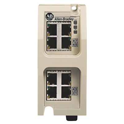 1783-EMS08T Управляемый коммутатор Stratix 6000 с 8 портами Allen-Bradley