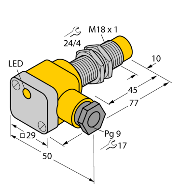 NI12U-EG18SK-VN4X Датчик индуктивный Turck