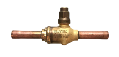 Шаровой вентиль REFTEK, 3/8" ODS, 45 бар, BI-FLOW, 601017673