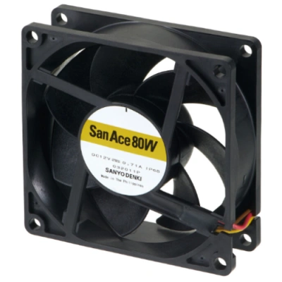 Осевой вентилятор 9WPA0812P4G0011 Sanyo Denki 80x80x25 серии San Ace 80W