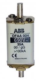 Предохранитель ABB OFAA00H35 35A 690V gG