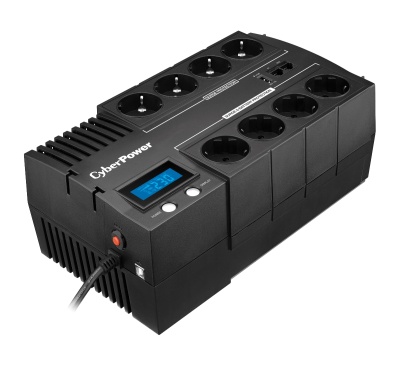Источник бесперебойного питания line-interactive BR 1000Ва/600Вт фазы 1/1 42 мин Tower Schuko USB