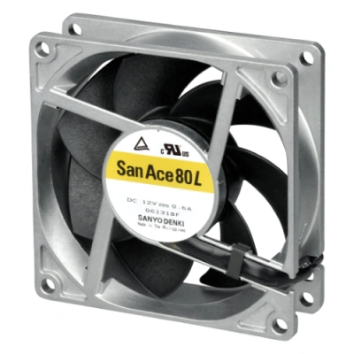 Осевой вентилятор 9LG0824H4002 Sanyo Denki 80x80x25 серии San Ace 80L