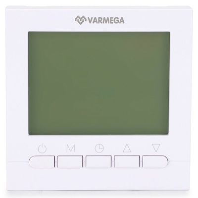 Термостат комнатный VARMEGA, VM19221, проводной, белый