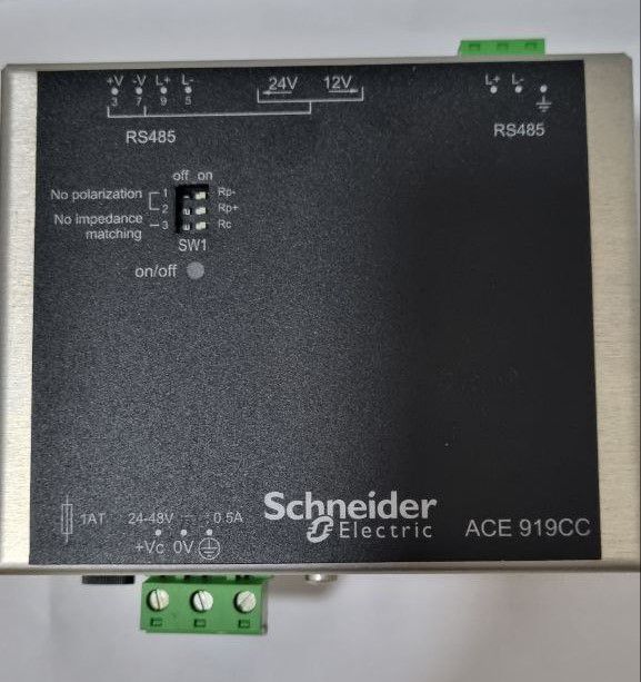 59650 ACE919CC Сетевой интерфейсный модуль RS485/RS485 DC Schneider Electric