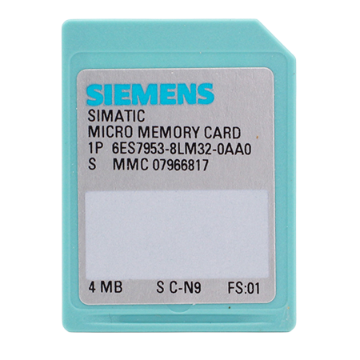6ES7953-8LM32-0AA0 Микрокарта памяти MMC Siemens