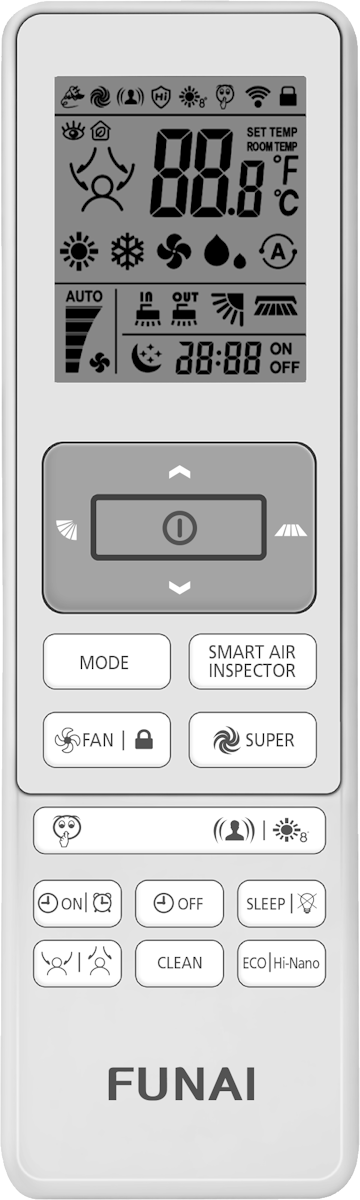 Инверторная сплит-система серии EMPEROR SMART EYE FULL DC Inverter 2024 RACI-EM25HP.D04 (комплект)