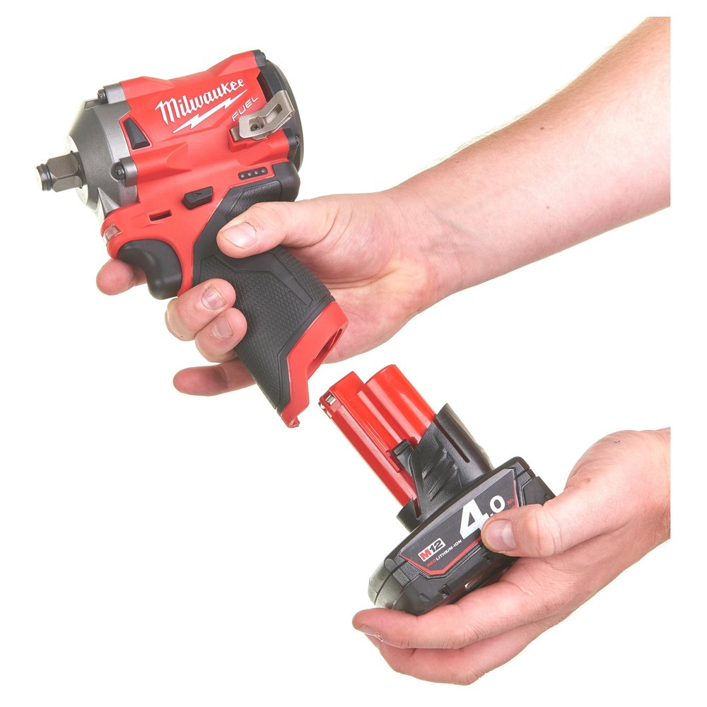 Гайковерт Milwaukee аккумуляторный импульсный M12 FUEL FIWF12-422 4933464616