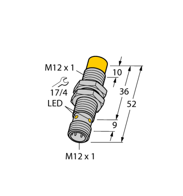 NI10U-M12-AP6X-H1141 Датчик индуктивный Turck