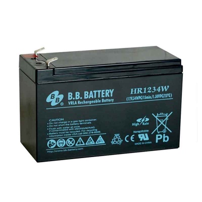 Аккумулятор BB Battery HR1234W (12V / 9Ah)