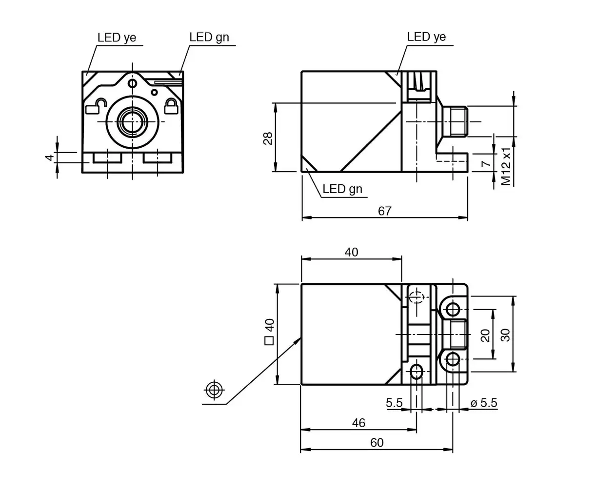 NBN40-L2-A2-V1-3G-3D 317342 Pepperl+Fuchs