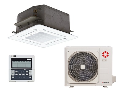 Кассетный кондиционер Kentatsu KSZT KSZT35HFAN1/KSUT35HFAN1/KPU65-D