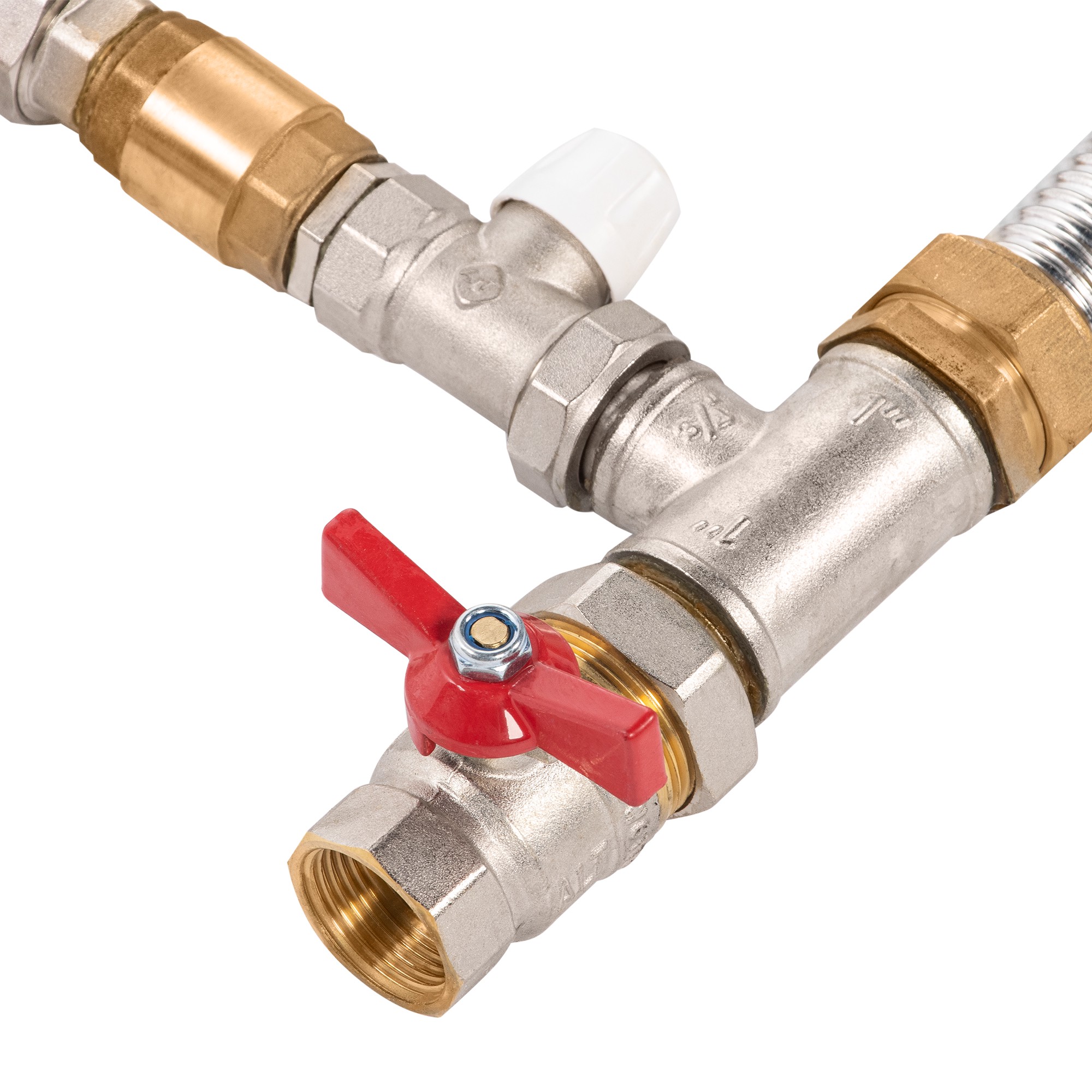 Узел смесительный с гибкими подводками SHUFT MST 25-80-6.3-C24-F